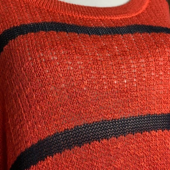 SOFT SURROUNDINGS women’s dolman sleeve striped top sz 1X - Picture 3 of 6